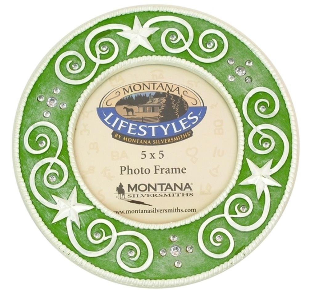 Cadre vert strass Montana Silversmith idée cadeau souvenir pour anniversaire et mariage