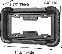 Vista 8 de El protector original de parachoques trasero y protector de parachoques trasero (BumperBadger Beast)