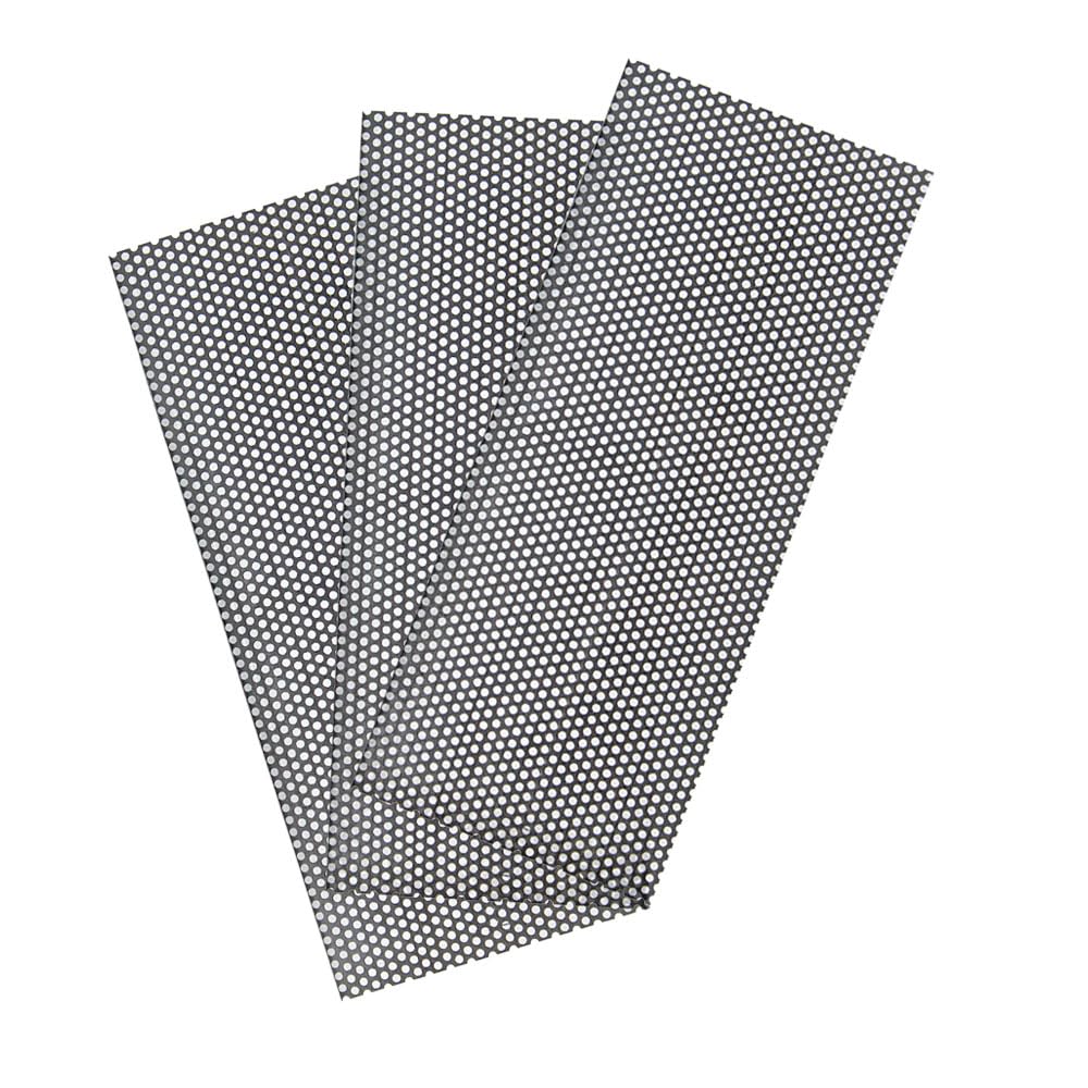 304 Stainless Steel Perforated Mesh Sheet Air Brick Covers – Pest-Resistant Vent Protection (100mm x 250mm 3 Pack)