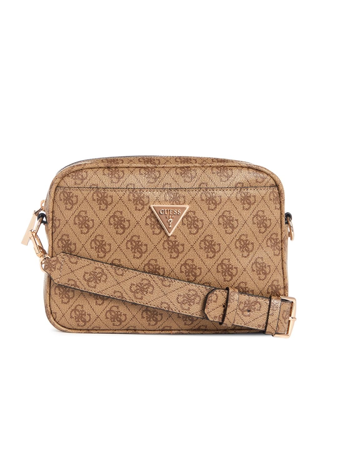 Guess Jeans Beige Polyurethane Women Handbag