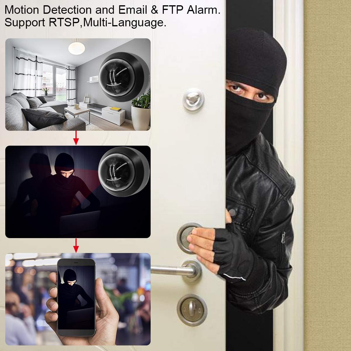 Tор Brаndѕ POE 2MP PTZ IP Dome Camera - HD 1080P Security Surveillance Camera with 4X Optical Zoom Night Vision Frее Shірріng оƒƒеr POE 2MP PTZ IP Dome Camera - HD 1080P Security Surveillance Camera with 4X Optical Zoom Night Vision