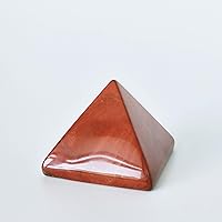 Vista 37 de Crystal Pyramid of Natural Rose Quartz Chakra Healing Stone, 1.5 inch