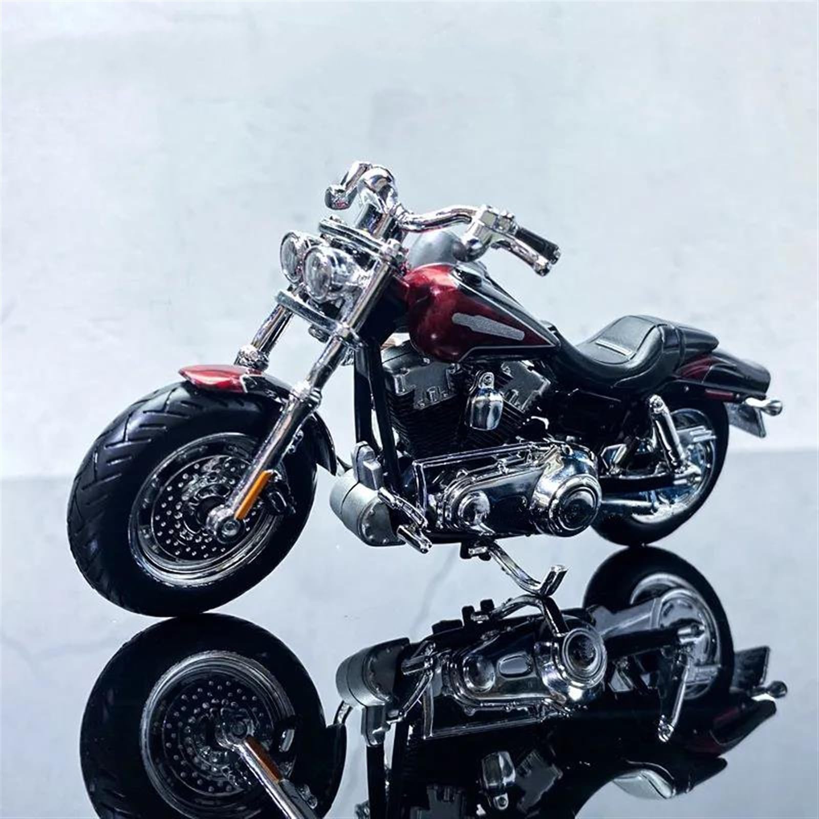 SEYXF Motorbike Toy Motorcycle Metal Model Collection Simulation Diecasts Gifts 1/18 for Harley for Davidson FXDFSE CVO 2009