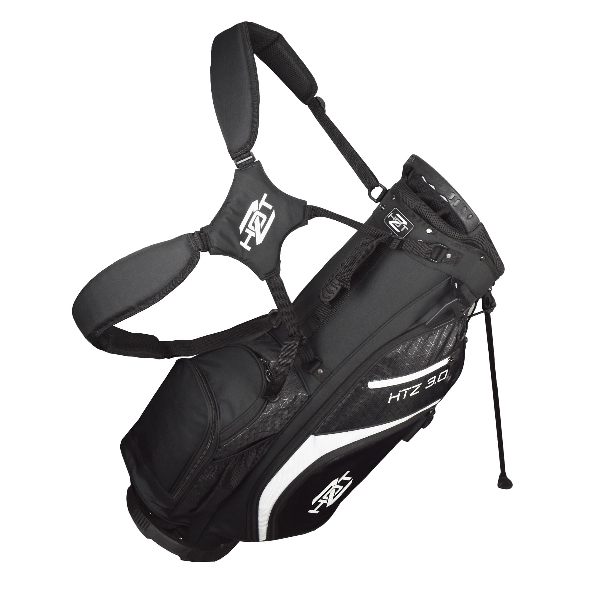 Amazon.com : Hot-Z Golf 3.0 Premium 14 Way Divider Stand Bag Black