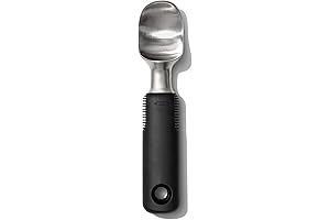 Dishwasher Safe Ice Cream Scoop: OXO Good Grips Stainless Steel