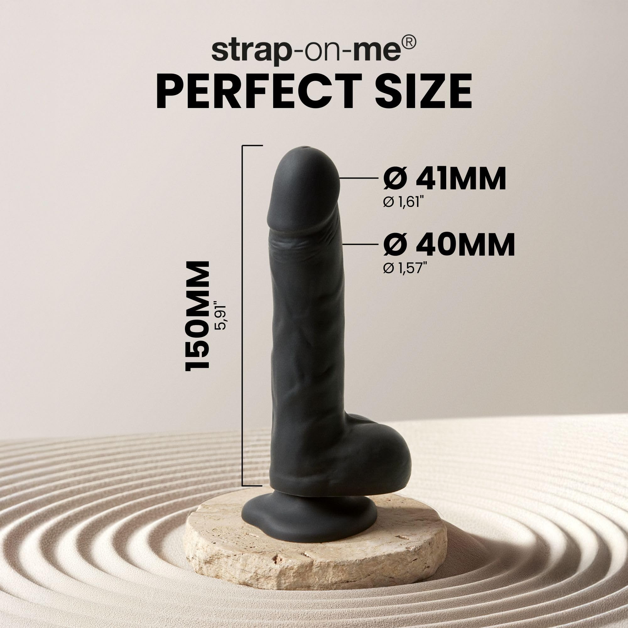 strap-on-me Dildo Realistico Rotante Vibrante con Telecomando, Ricaricabile, Sextoy Donna, Dildo Rotante a 360° Va e Vieni, Doppio Motore, Ventosa Potente, 7 Modalità, Lunghezza Inseribile 150 mm