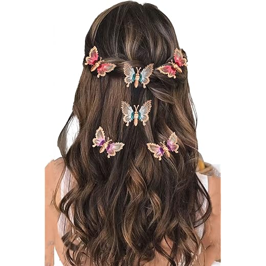 Temperia Hair Pins Pack of 6 Multicolor