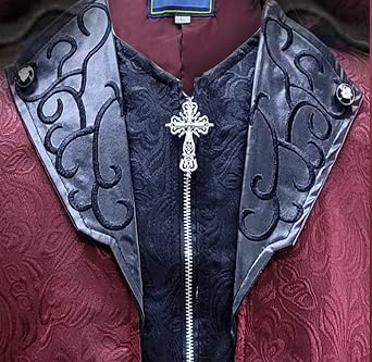 Men's Steampunk Tailcoat Jacket Gothic Stage Uniform Halloween Costume