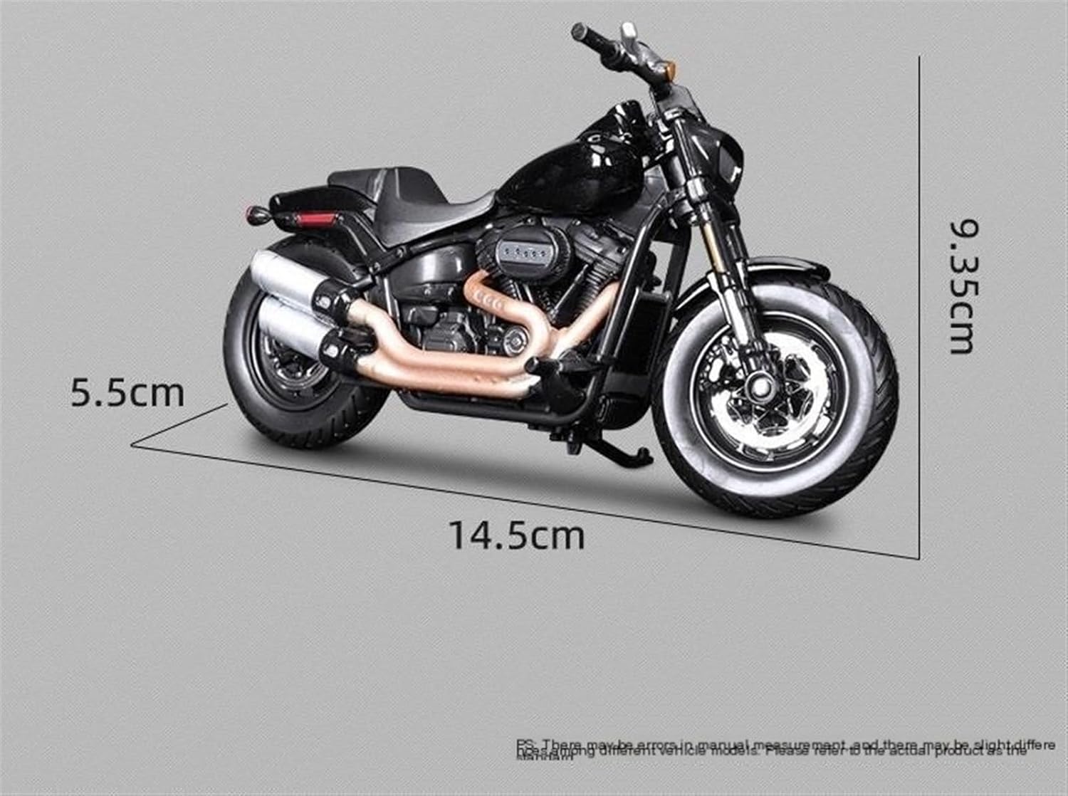 1:18 2022 Big Spring Simulation Alloy Motorcycle Model(Fat Bob 114)