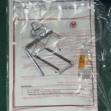 Accessories with Blister Tray for Treadmill TM05GY Apollo Ultra Version