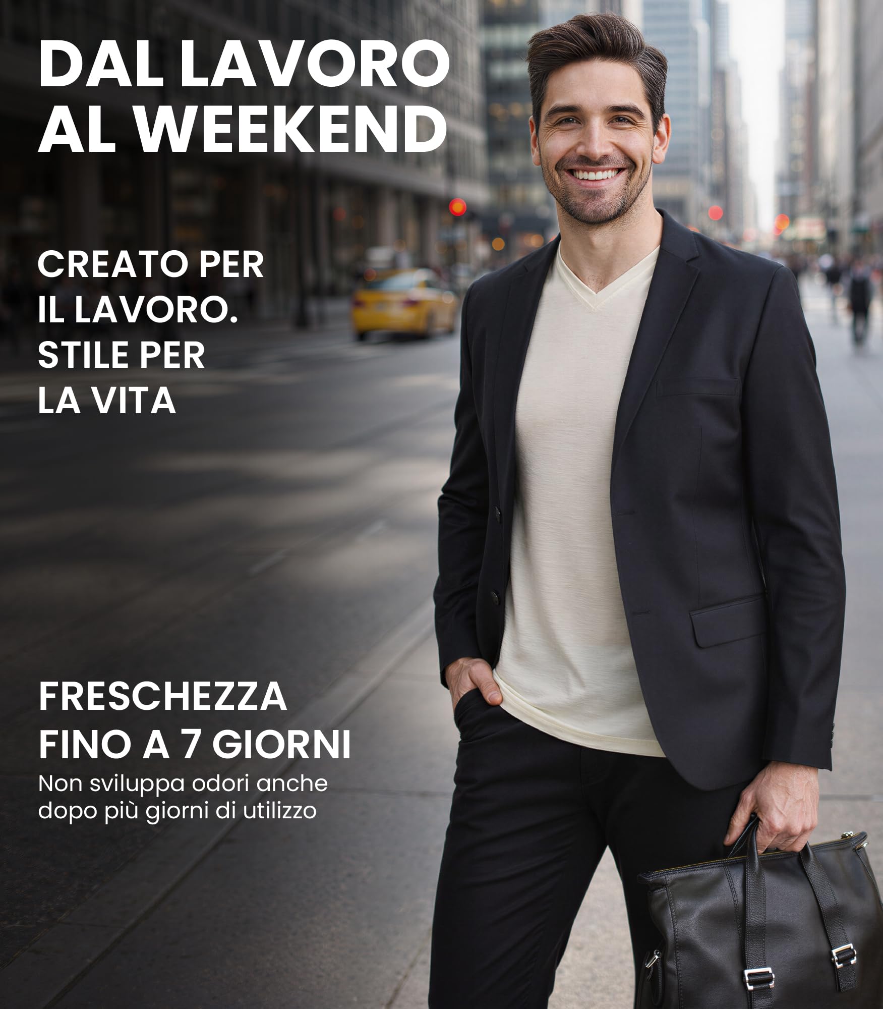 Merino.tech T Shirt Lana Merino - Intimo Termico Uomo Lana Merinos - Maglietta Trekking Uomo con Strato Base Leggero