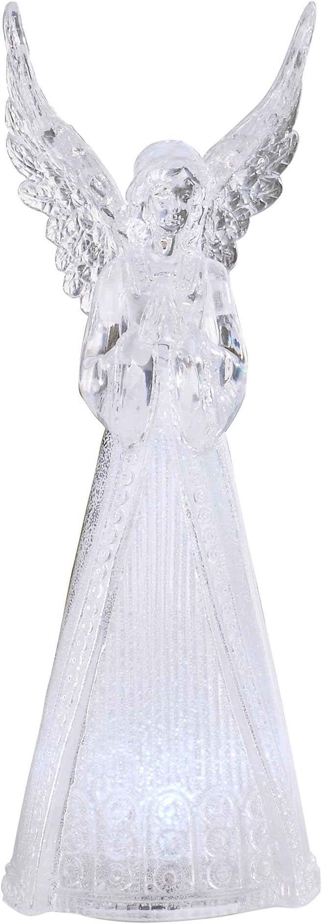 Napco Clear Angel Figure with LED