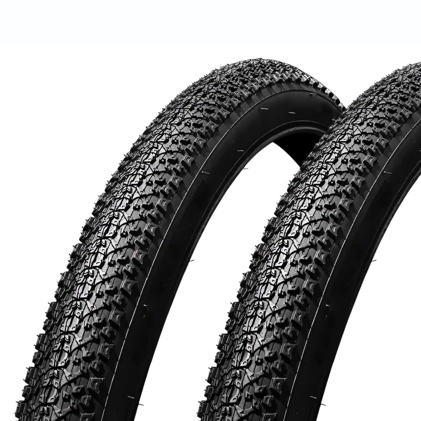 2PCS 27.5x1.95 Opona Rowerowa Odporna na Przecięcia dla MTB i Jazdy Miejskiej Grube Profilowanie, Wysoka Przytrzymanie, Wytrzymała Guma dla Mokrych Dróg i Szlaków