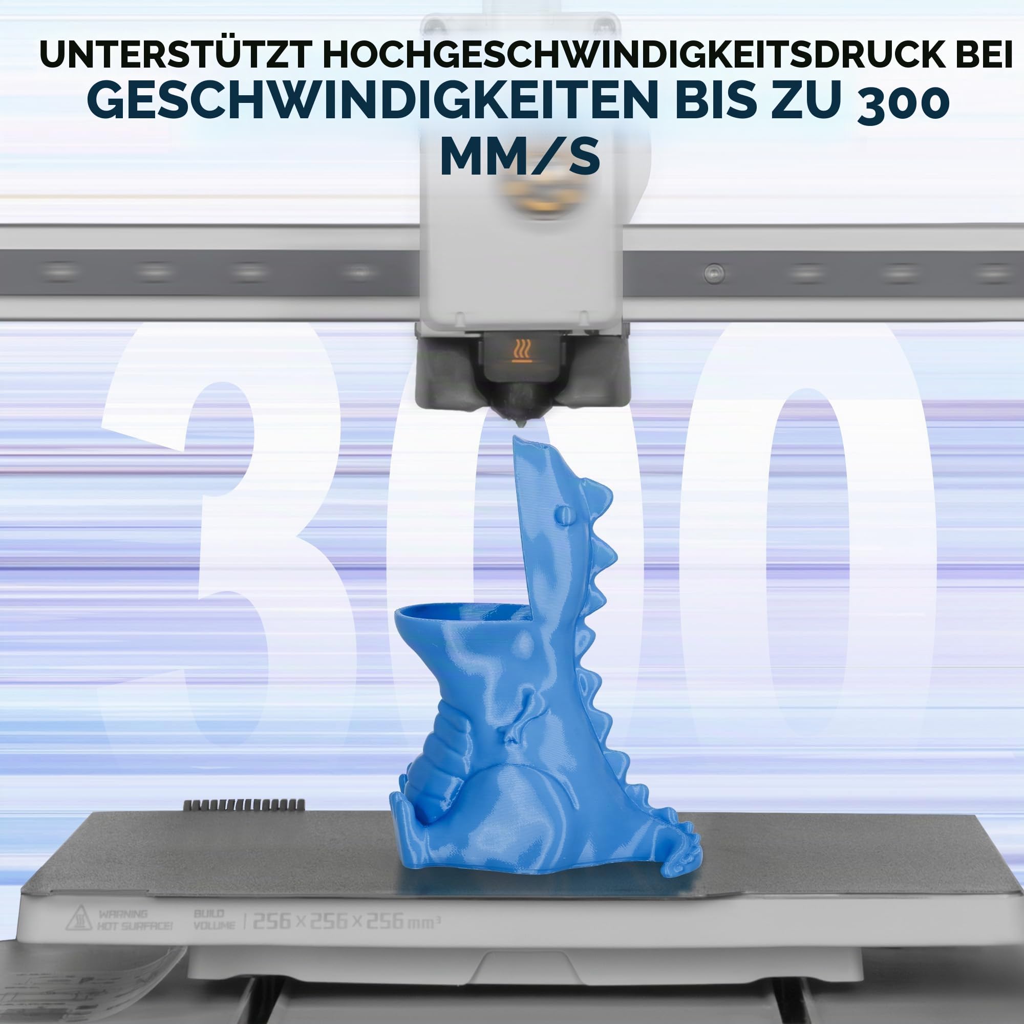 TINMORRY PETG 3D Drucker Filament Bundle, PETG Filament 1,75 mm, Rapid PETG-Eco 3D Drucker Filament, 3D Druck Filament 1 kg x 4 Farben, Magenta+Jadeweiß+Gelb+Blau, Nettogewicht 4 kg