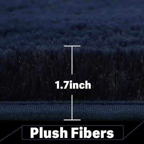 Vista 171 de BENRON Alfombras suaves para dormitorio, 2 x 6, lavables para pasillo, entrada, cocina, dormitorio, alfombra mullida para decoración de habitación