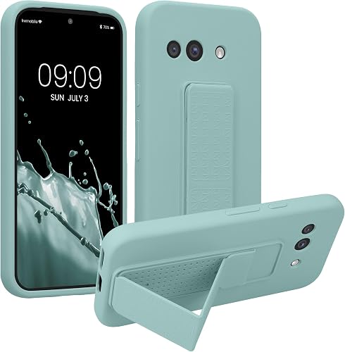 kwmobile Case Compatible with Google Pixel 9a - Case with Hand Strap and Stand S