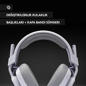 Logitech ASTRO A10 Oyun Kulaklığı Gen 2 Kablolu Kulaklık, Kulak Üstü Oyun Kulaklığı, Flip - Sessiz Mikrofon, 32 mm Sürücü, Xbox Series X|S, Xbox One, PS5, PS4, Nintendo Switch, PC için - Gri | Kulak Üstü Oyun Kulaklığı, Flip-to-Mikrofon, 32 mm Sürücü, Xbox Series X|S, Xbox One, PS5, PS4, Nintendo Switch, PC için