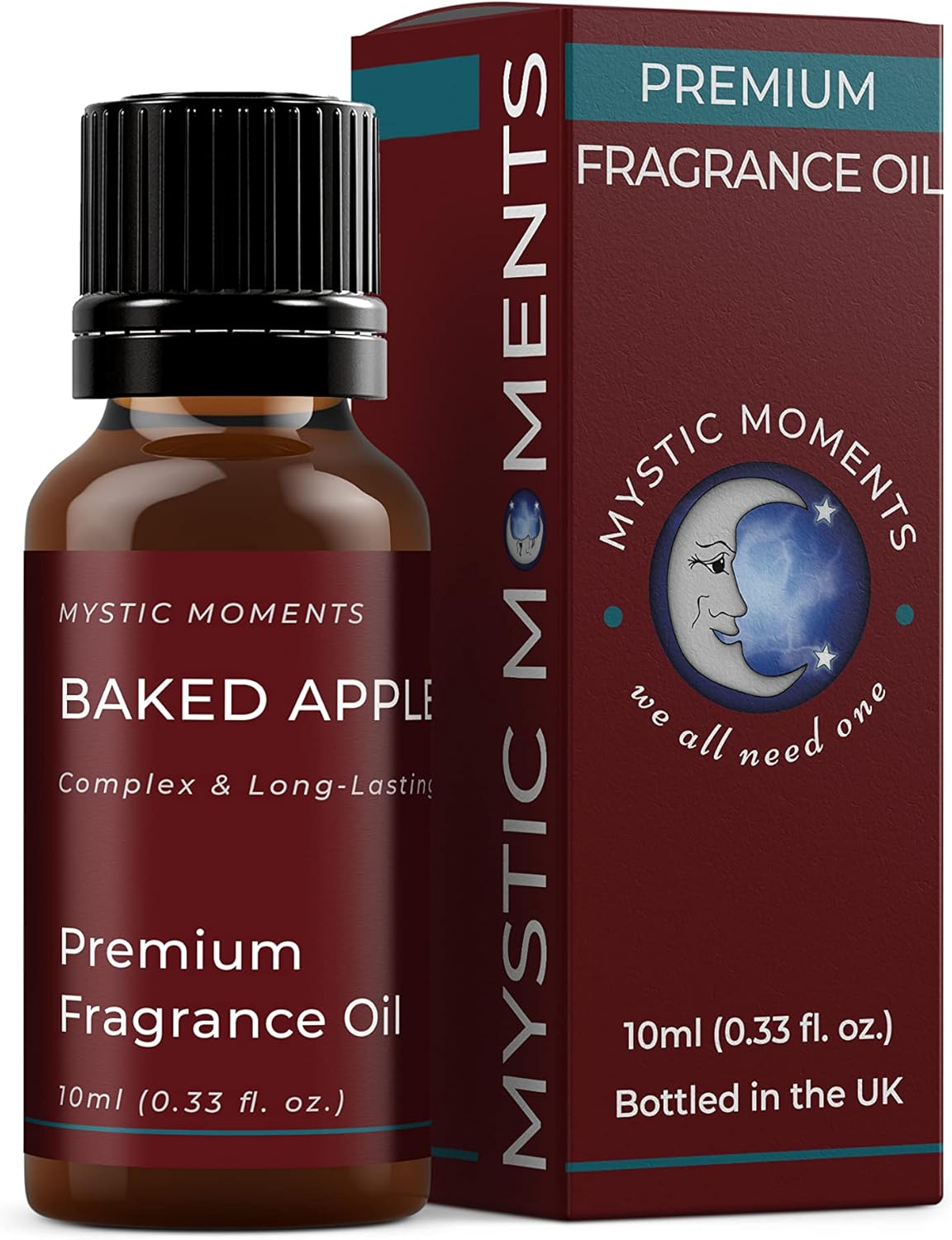 Mystic Moments | Baked Apple Fragrance Oil - 5Kg - Perfect for Soaps, Candles, Bath Bombs, Oil Burners, Diffusers and Skin & Hair Care Items
