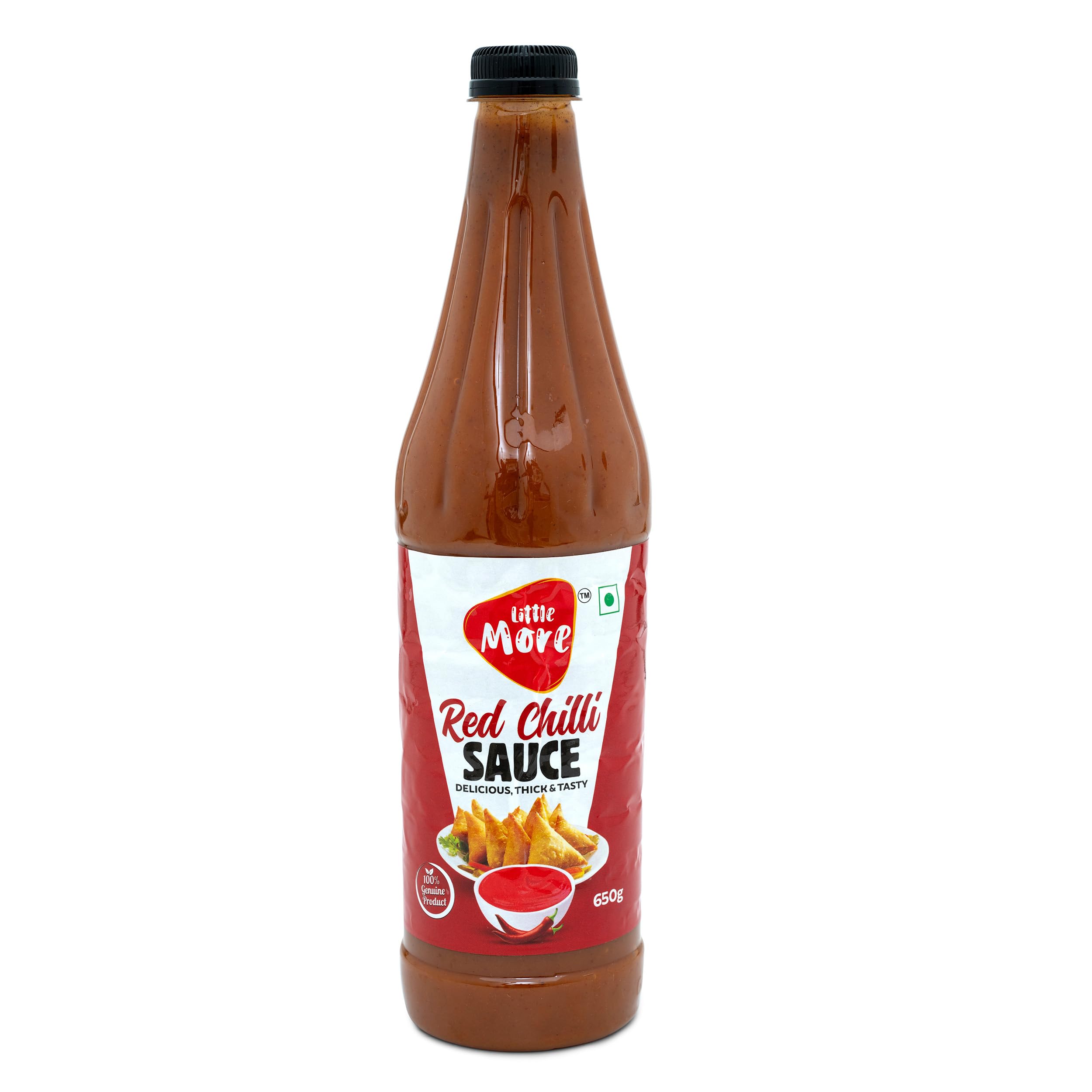 Little More Red Chilli Sauce 650 GM | Spicy Hot Ingredient Flavour | Made with Fresh Green Chilies No Artificial Colours Flavours (B0CRBF91PZ) Amazon Price History, Amazon Price Tracker