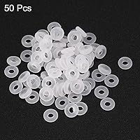 Vista 2 de uxcell Juntas tóricas de silicona, 0.276 in OD 0.157 in ID 0.059 in Ancho VMQ Junta de sello para válvulas de compresor reparación de tuberías