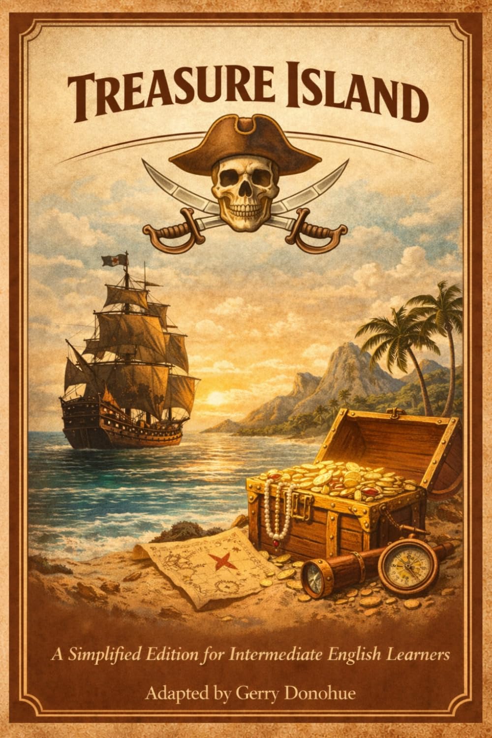 Treasure Island: A Simplified Edition for Intermediate English Learners (Clear Modern English Classics)