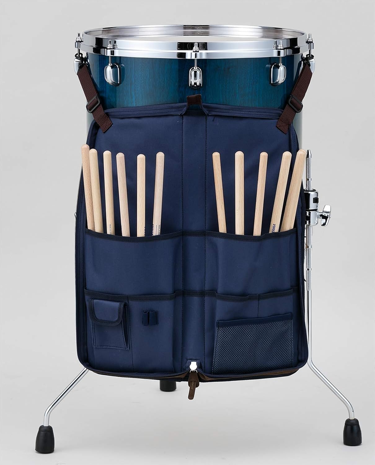 TAMA TSB24NB PowerPad Stick Bag - Large - Navy Blue - Image 4