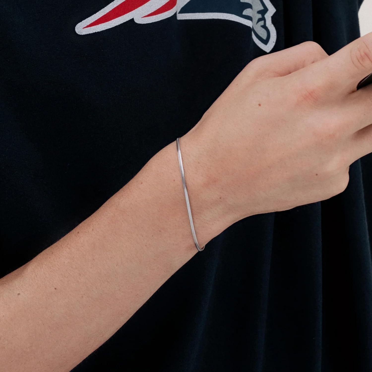 OCTO Bracelet for Men - Mens Chain Bracelet Silver & Stainless Steel Jewelry for Every Occasion - Top Accessories for Men - Waterproof Sweatproof No Tarnish for Everyday - Image 4