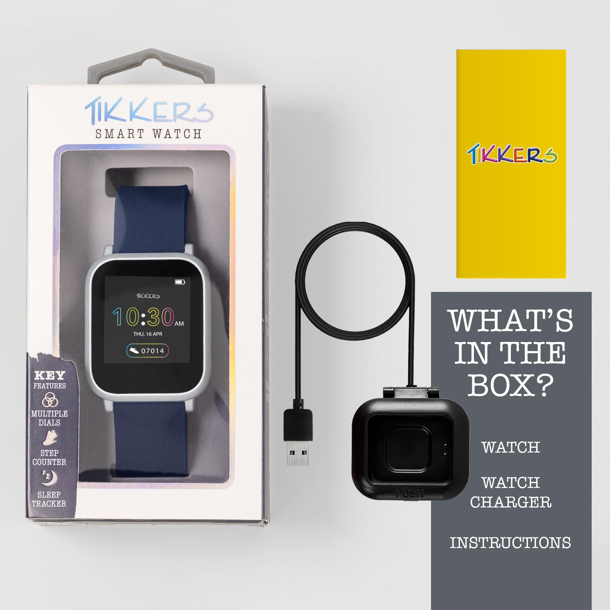 Tikkers Smartwatch TKS10-0005, NIEBIESKI