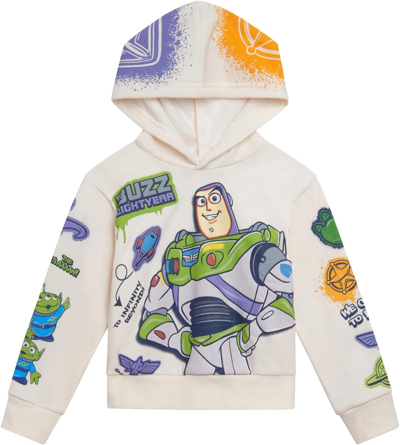 Disney Toy Story Pullover Fleece Hoodie and Jogger Pants Outfit Set Toddler to Big Kid Sizes (2T - 10-12) - Image 6