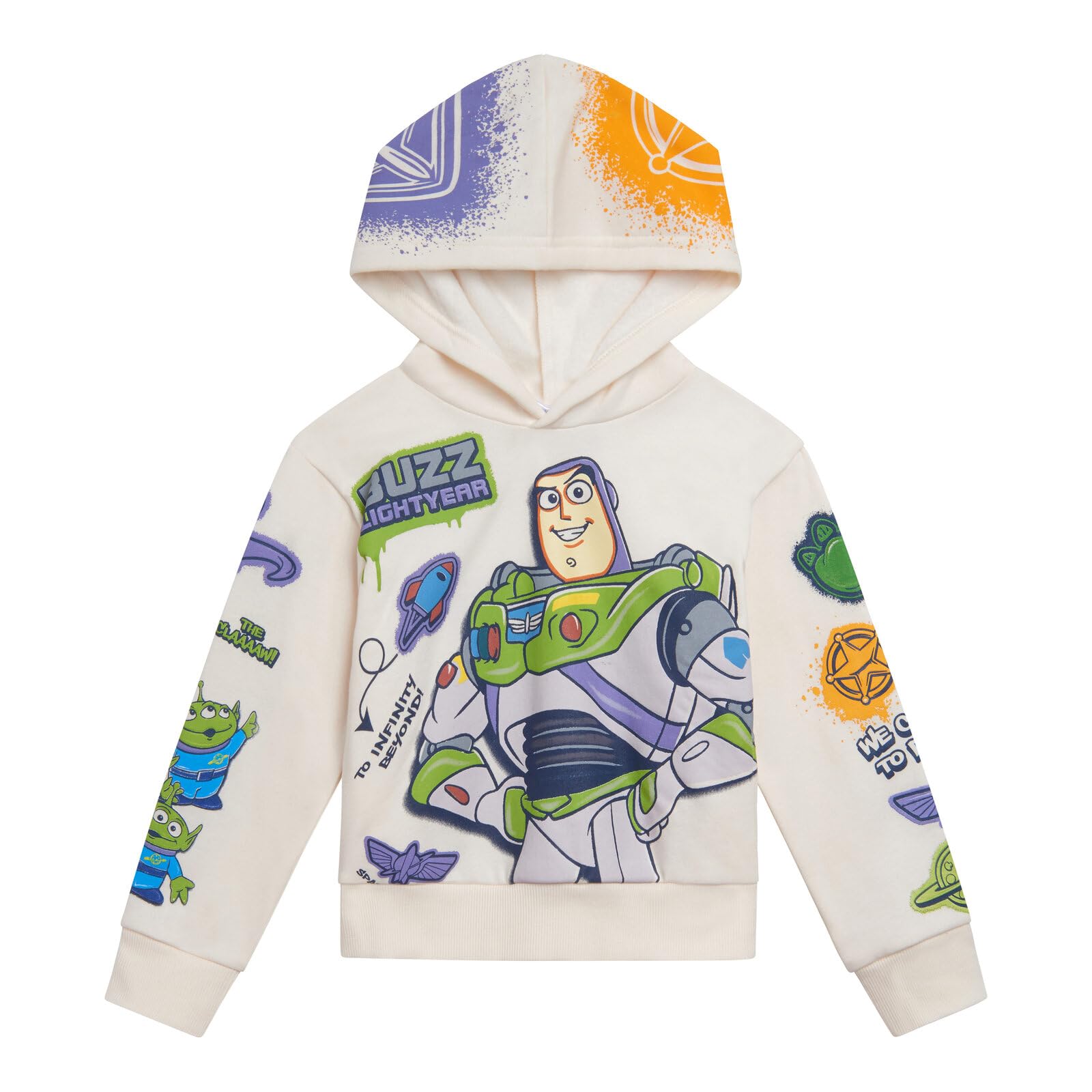 Disney Pixar Toy Story - Juego de sudadera con capucha y pantalones de forro polar para niños