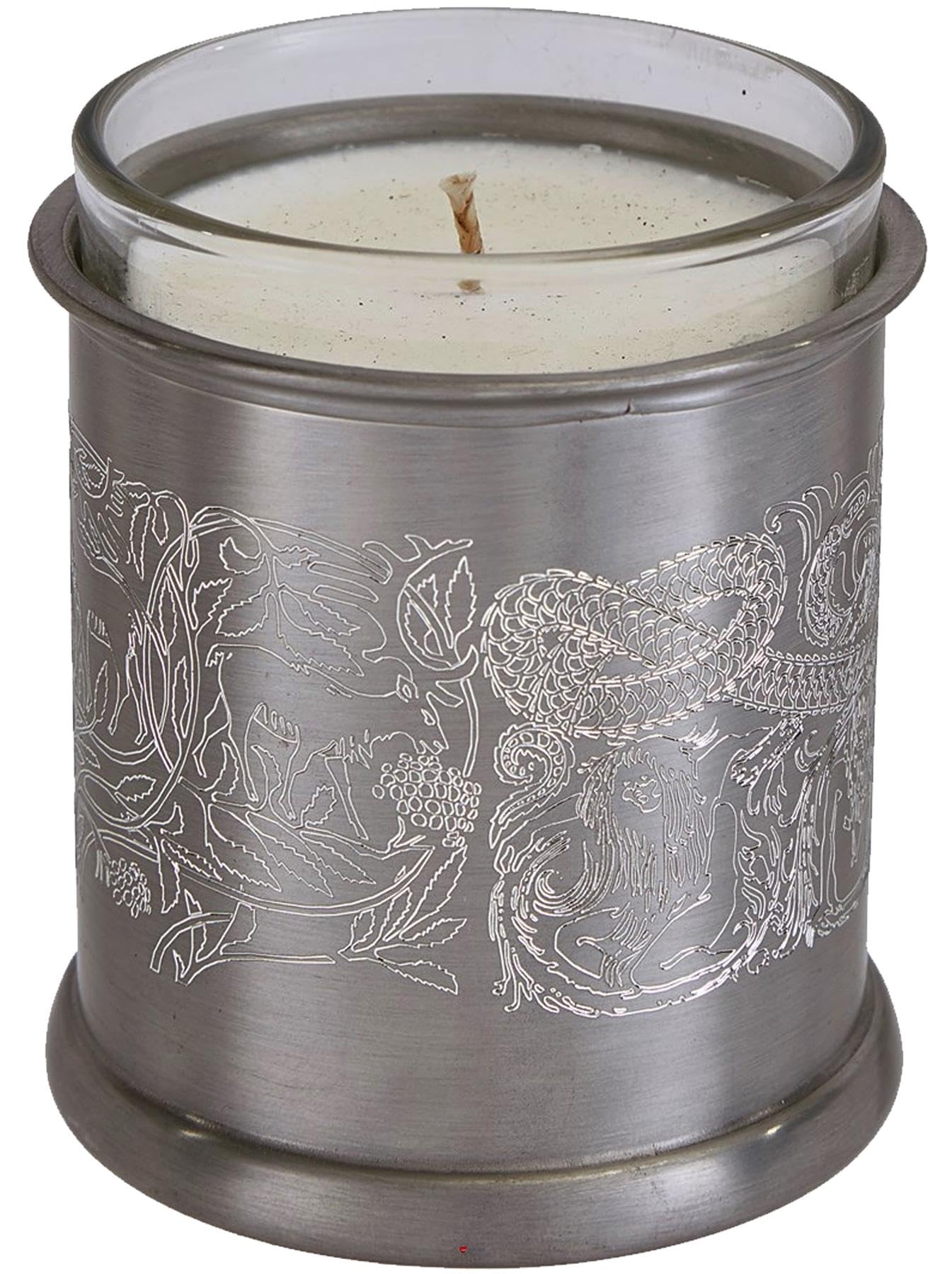 I LUV LTD Votivo Vela Poseedor Estaño Diseño Vikingo Viene con Vela Brillante Pulido Finalizar Accesorios de Decoración del Hogar