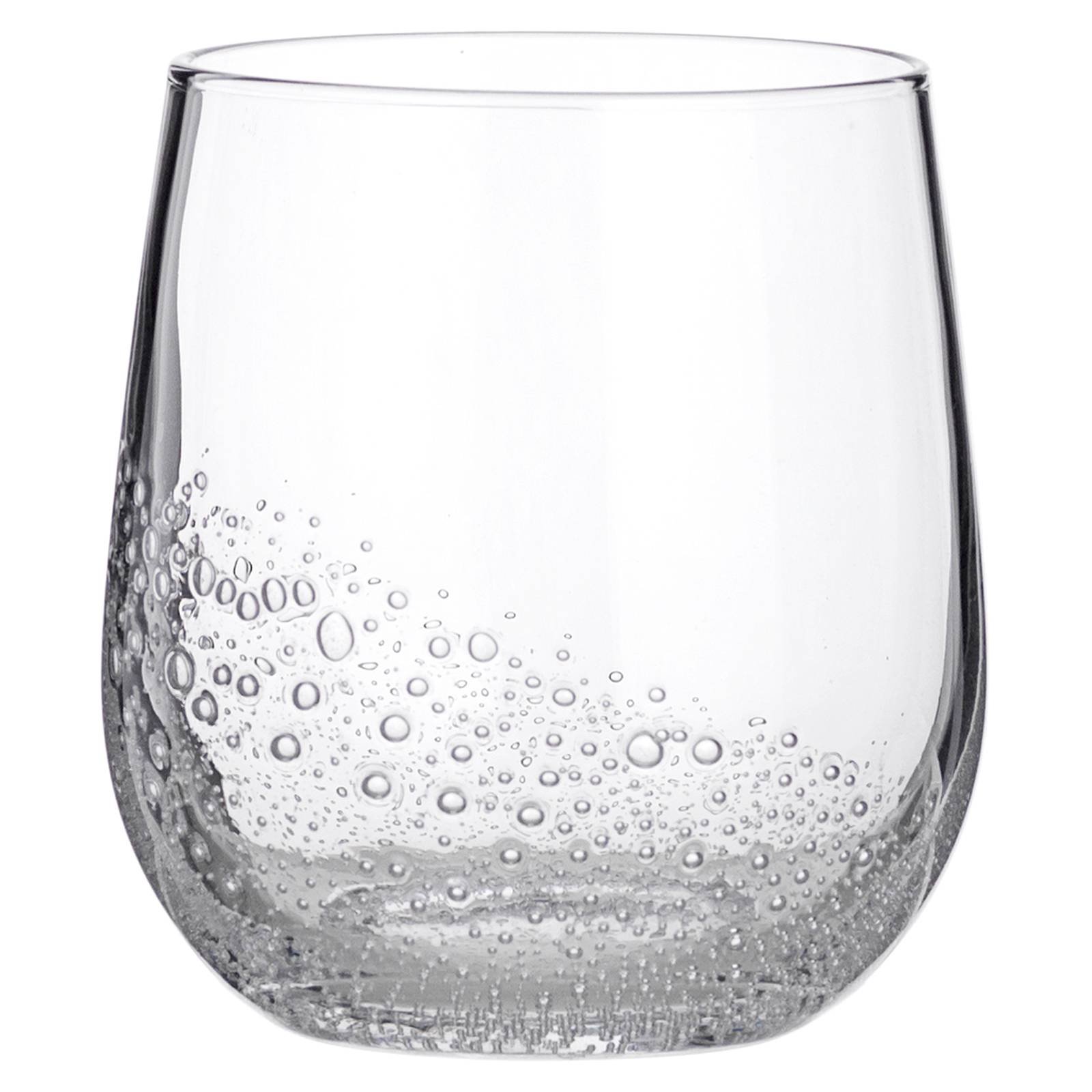 Trinkgläser mit Lufteinschlüssen 4er Set BUBBLE von Broste Copenhagen 35 cl