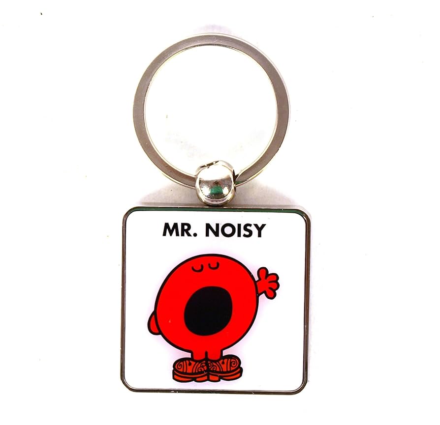 Amazon.com: Mr Men & Little Miss Keyrings - Mr Noisy