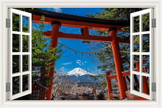 Amazon ウォールステッカー 窓枠 富士山 鳥居 日本製 Mu3 壁紙 木 森林 シール 神社 自然 風景 景色 北欧 旅行 写真 ウォールステッカー オンライン通販 Amazon ウォールステッカー 窓枠 富士山 鳥居 日本製 Mu3 壁紙 木 森林 シール 神社 自然 風景 景色 北欧 旅行 写真 ウォールステッカー オンライン通販