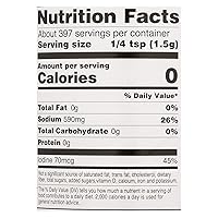 Vista 2 de Sal marina de hain - Yodada - Caja de 8 - 21 oz