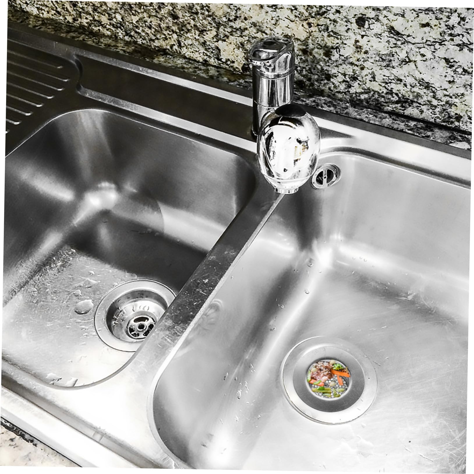 ARTIBETTER 5 Series Colector De Desagüe De La Cocina Colador De Desague Tapones Desague Fregadero Baño Hundir Colador De Drenaje del Fregadero De La Cocina Colector De Drenaje 3 Piezas X 5