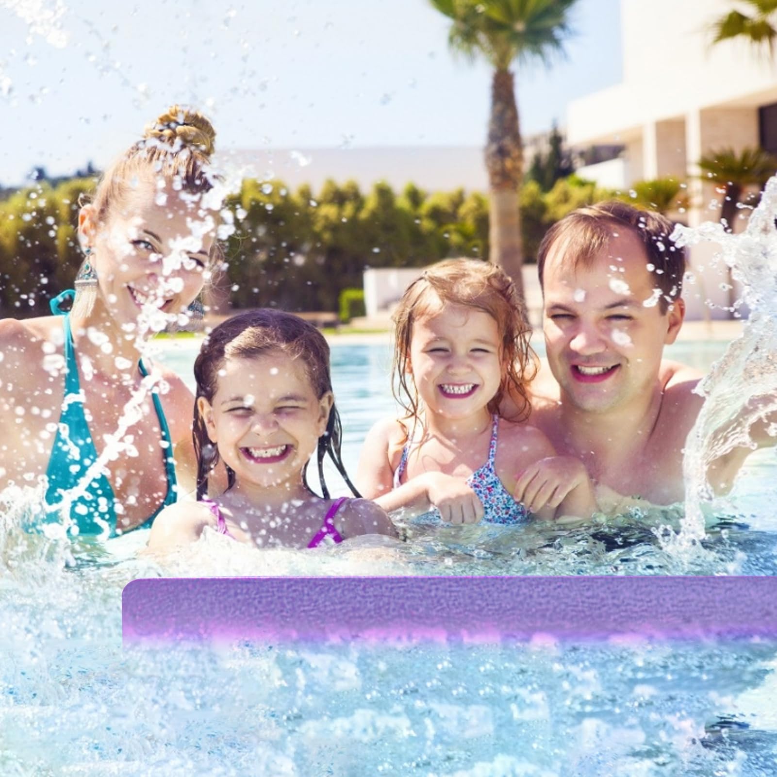 Schwimmbad Nudeln - Schaumstoff Poolnudel - Weicher Hohlschwimmstab 152cm | Für Erwachsene Kinder See Wasser Spiel Bastelprojekte Garten Fluss