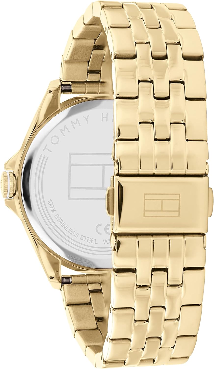 Miniatura 3 de Tommy Hilfiger Reloj de cuarzo para mujer con correa de acero chapado en oro 19 Modelo 1782483 Dorado Gold Plated Reloj de cuarzo