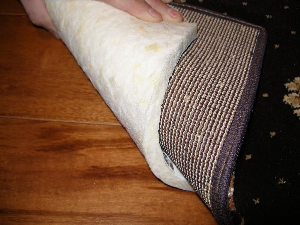 Spillguard Barrier Rug Pad | Visco- Elastic Memory Foam | 2' x 8' | 1/2" Thick