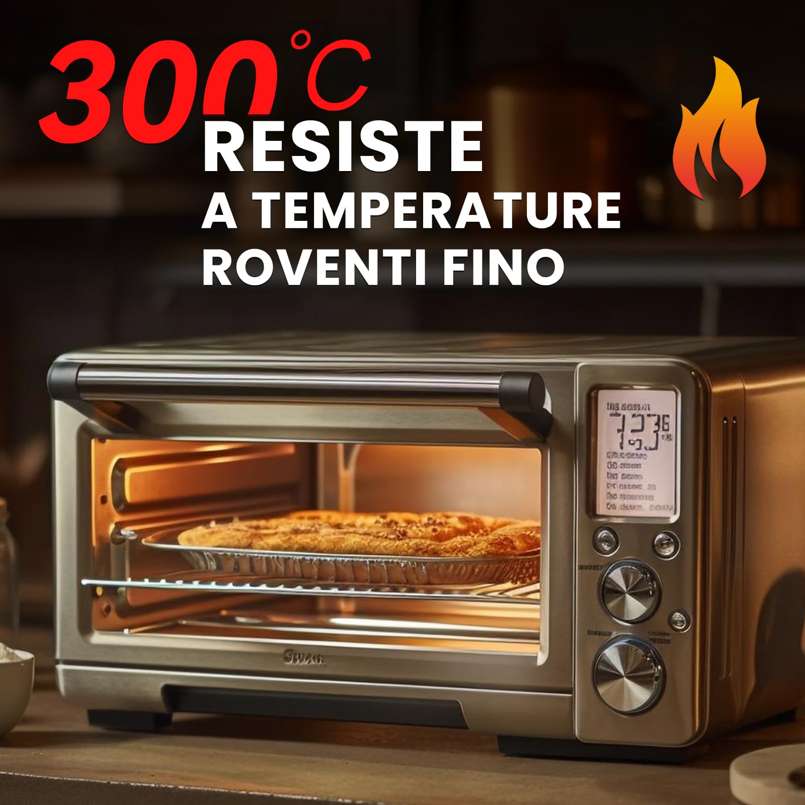 4 Lampadine Per Forno 40W G45 E27 – Alta Temperatura, 2700K, Vita Media 1500 Ore, Per Elettrodomestici