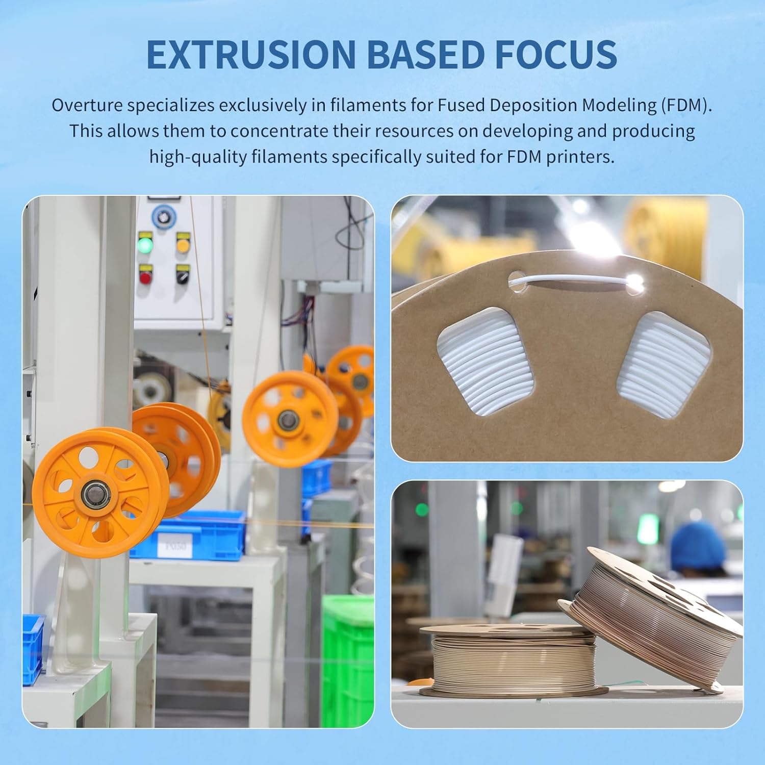 OVERTURE Nylon Filament 1.75mm 3D Printer Filament, Polyamide (PA) 1kg Spool (2.2lbs), Dimensional Accuracy +/- 0.02 mm, Fit Most FDM Printer (Black) - Image 8