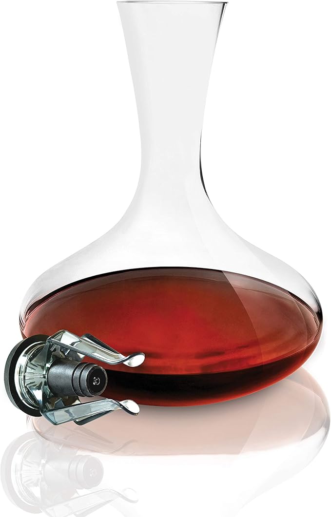 Le Creuset Vitesse Wine Aerator and Wine Fountain Decanter, Leadfree