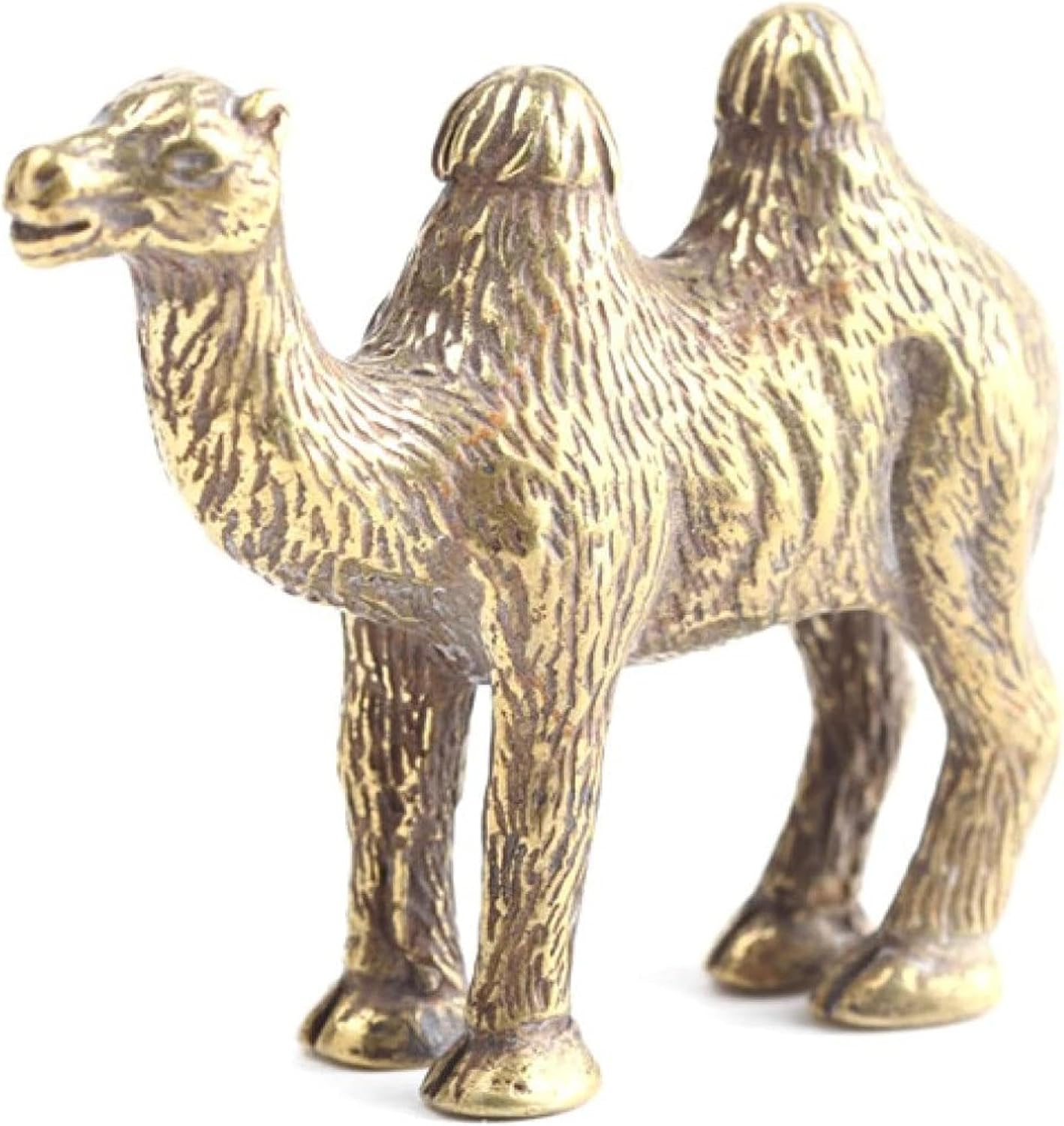 Brass Desktop Animal Statues Home Decorations Pocket Hand Toys