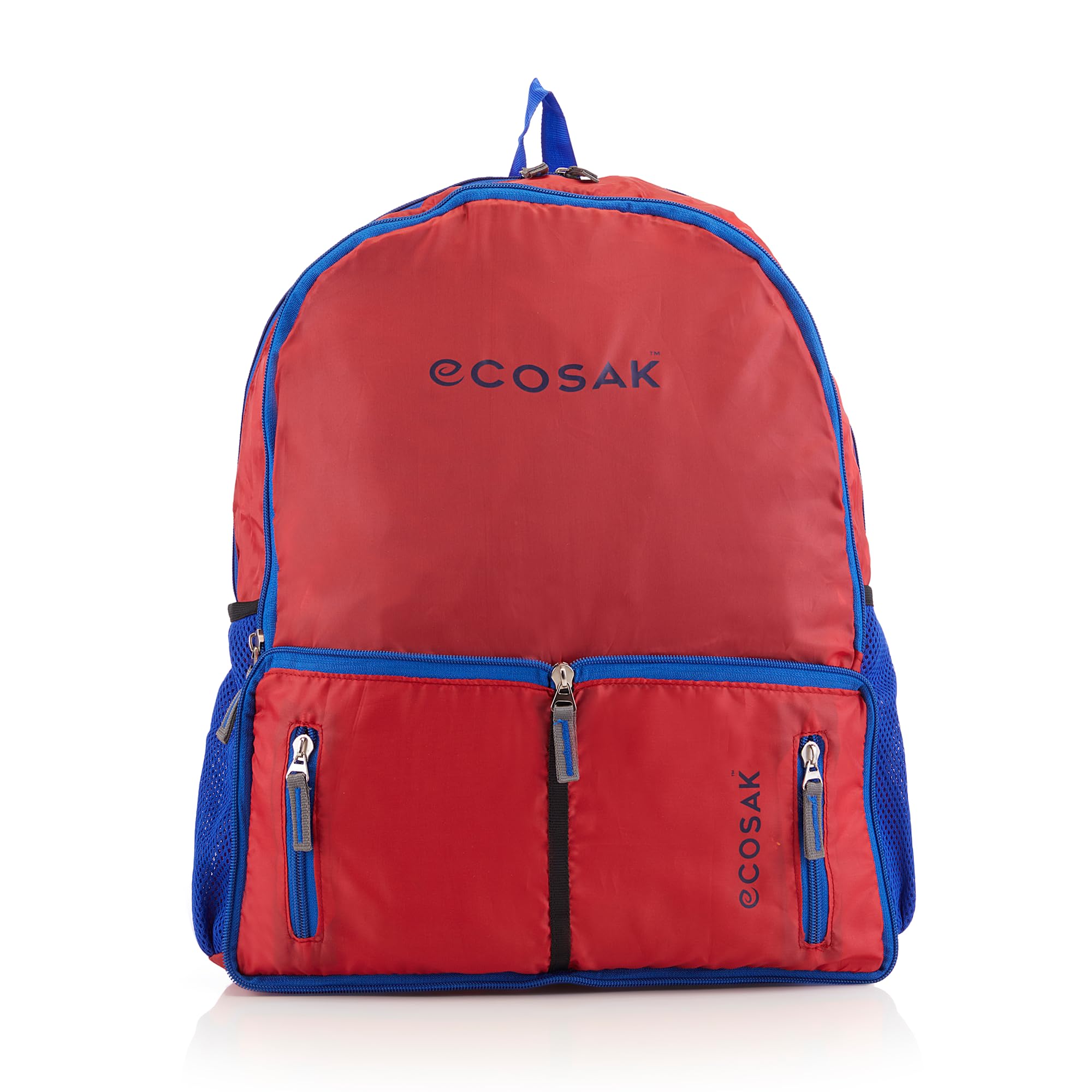 Foldable Backpack | Lightweight, Water-Resistant, Washable Travel Backpack | Compact Foldable School Bag, Hiking Backpack, Camping & Office Laptop Bag | Red-image-12