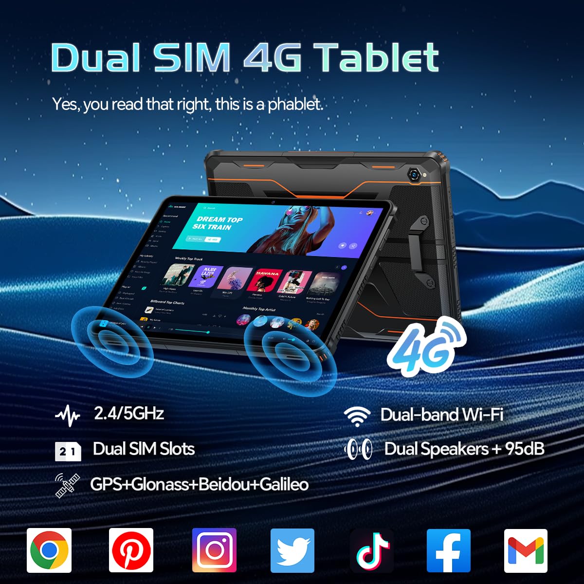 OUKITEL タフネススマホ　10000mAh 24GB RAM 256 Amazon.com : OUKITEL RT9 Rugged Tablet 10 inch Tablet