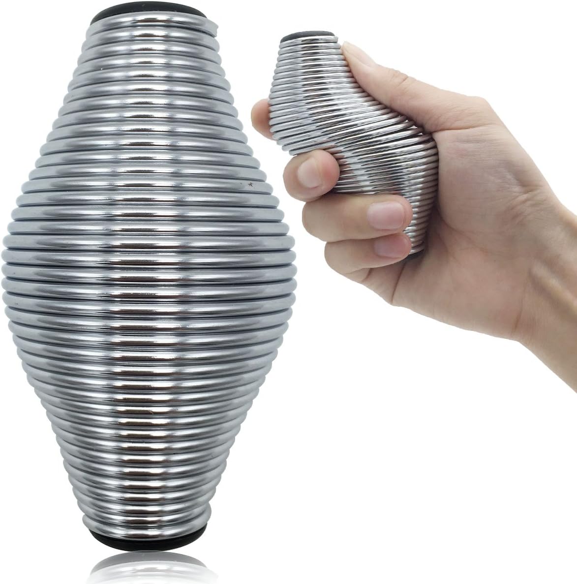 Kidac Hand Grip Exercise Ball Stainless Steel Physical Therapy Hand Exercisers Gripper Finger Plam Rehabilitation Training