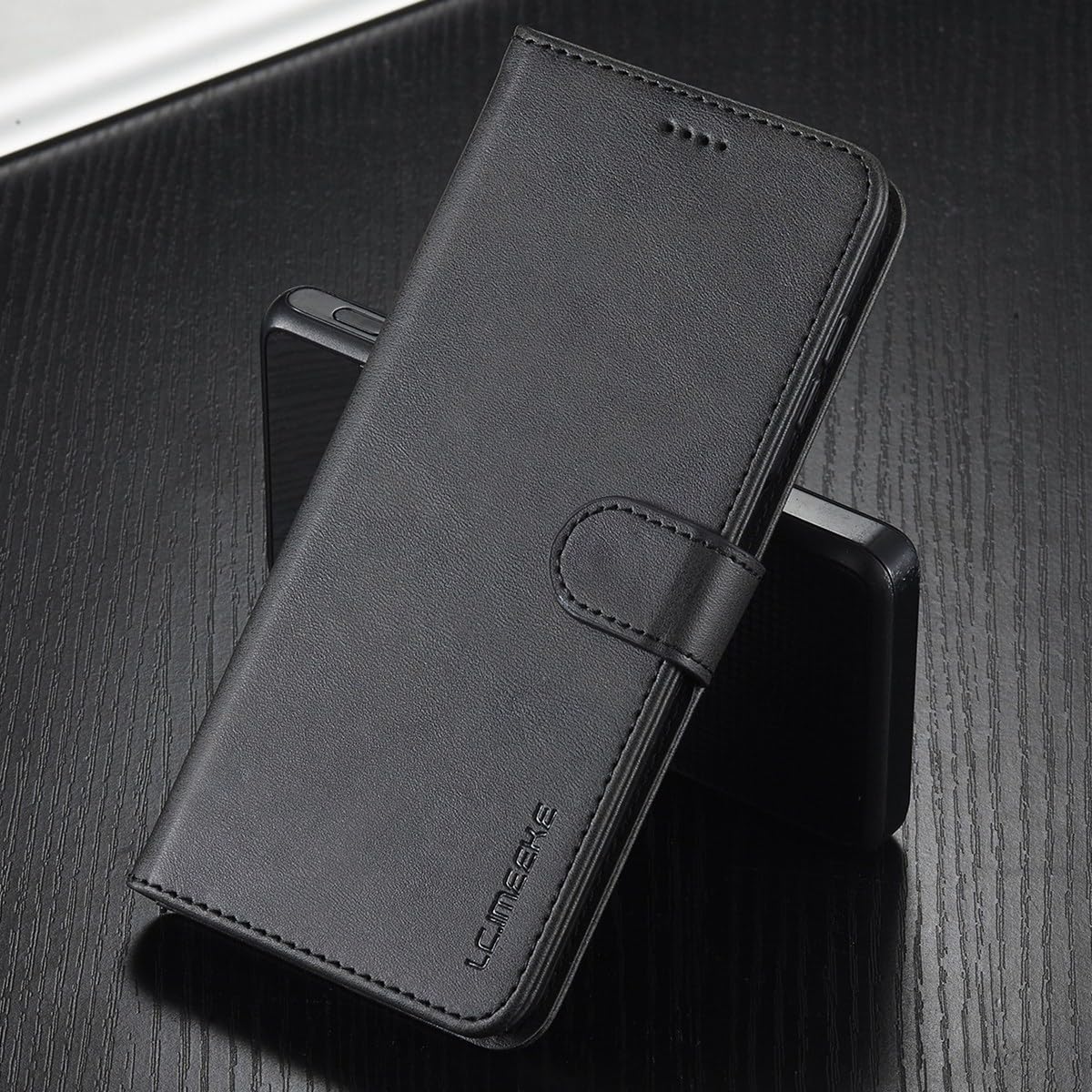 Cover per Samsung Galaxy A14 5G / A14 4G, Custodia Cover Pelle Libro Portafoglio con Porta Carte Magnetica Protezione Flip Cuoio Antiurto Case Custodia Cover per Samsung Galaxy A14 5G/4G,Nero
