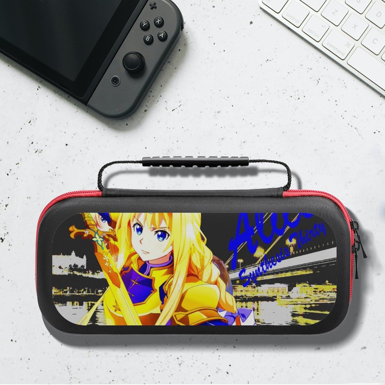 Amazon.co.jp: Switch ケース Switch 有機elモデル対応 ソードアート
