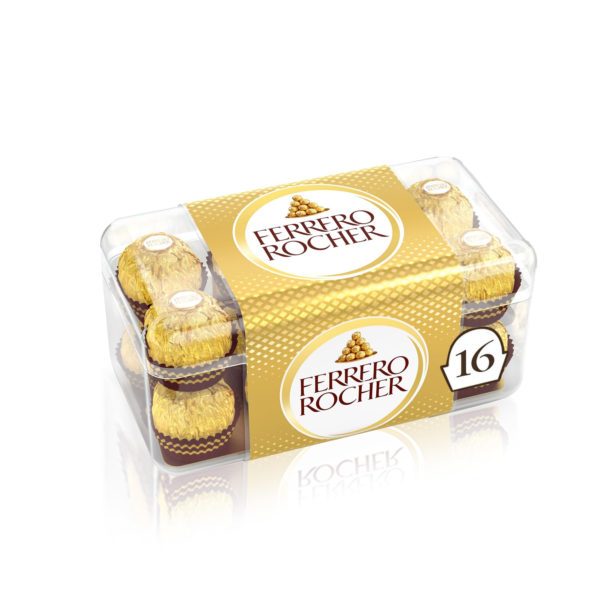 【絶品✨】フェレロロシェ チョコレート 16粒入×10箱セット（160粒）お菓子 Amazon | フェレロ ロシェ チョコレート T-16 | Ferrero | ナッツ