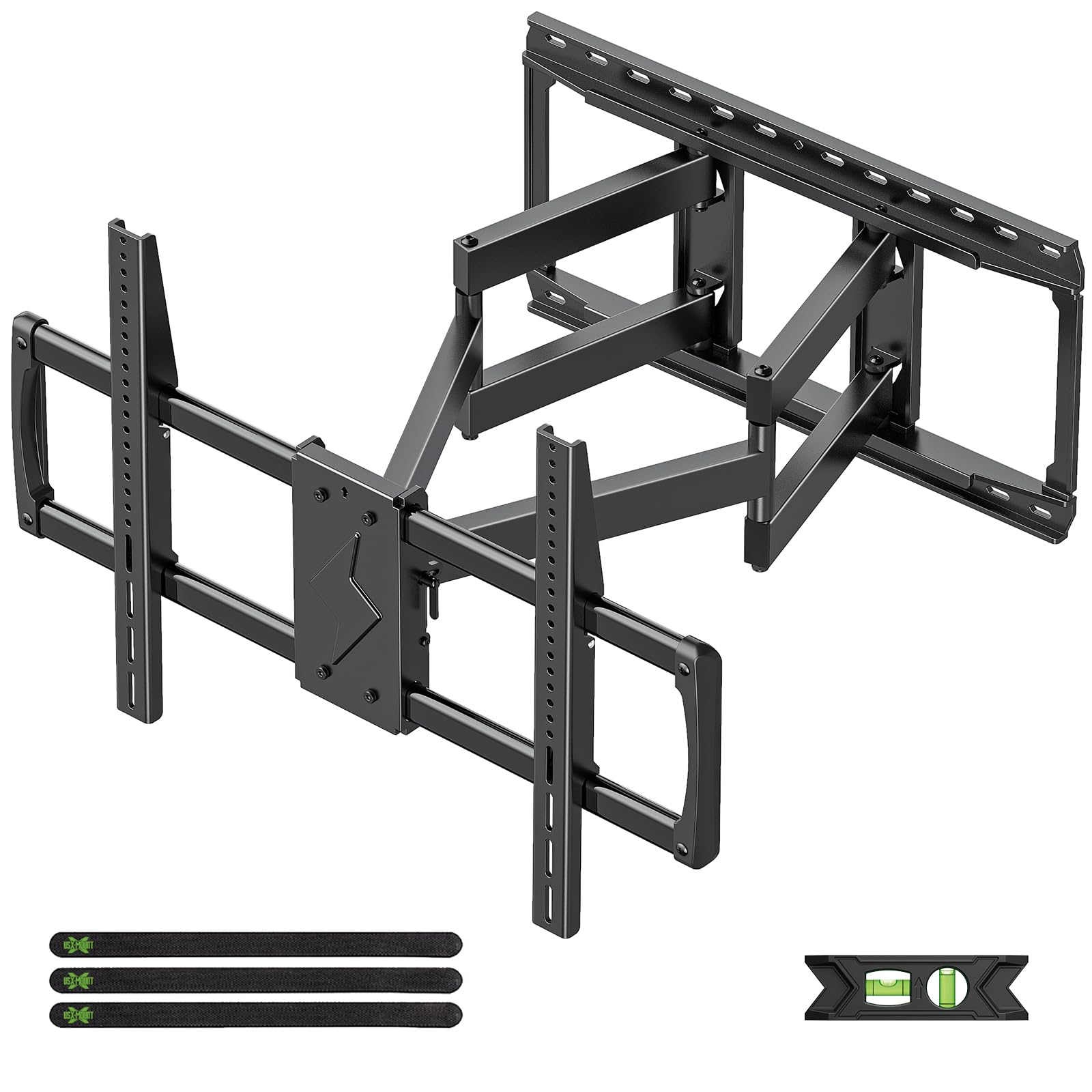 USX MOUNT USX MOUNT 85 86 90 98 100 inch Heavy Duty Full Motion TV Wall Mount for 42-100" TVs, TV Mount with Swivel, Tilt & Leveling, Wall Mount Bracket Up to 170lbs, Max VESA 800x600mm